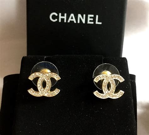 chanel classic earrings uk price|Chanel earrings price euro.